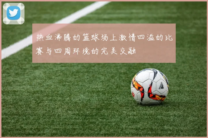 热血沸腾的篮球场上激情四溢的比赛与四周环境的完美交融